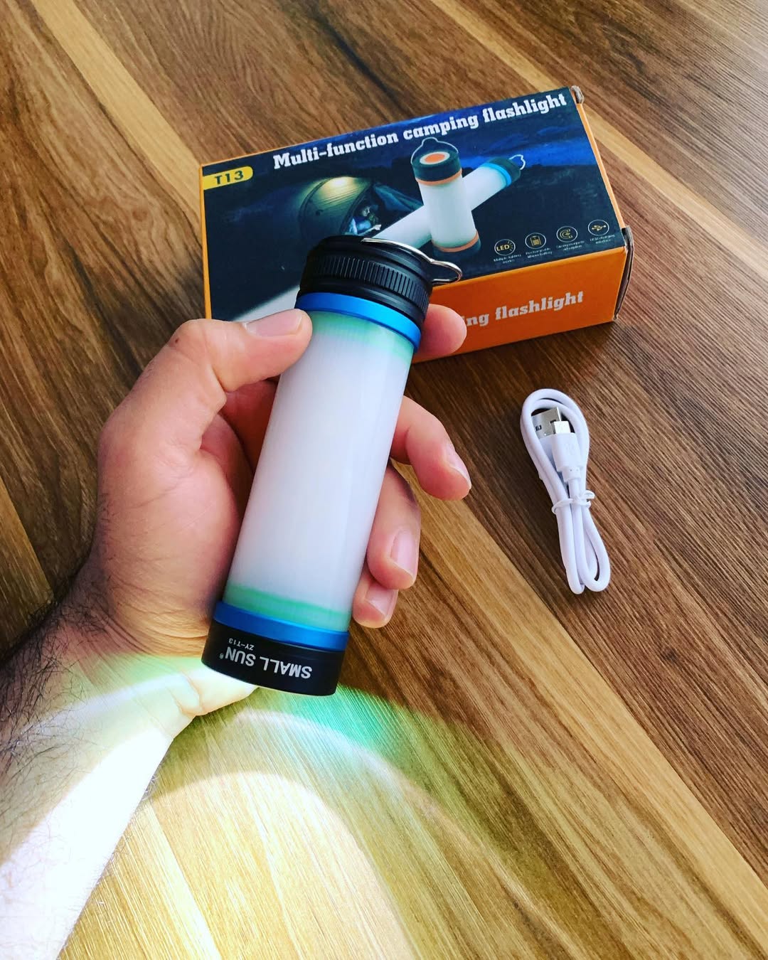 چراغ اظطراری اسمال سان مدل zyT13