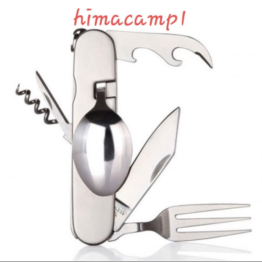 قاشق چنگال مسافرتی فولاد ضد زنگ