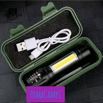 چراغ قوه cob فست شارژ