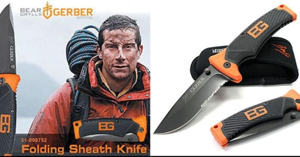 چاقو گربر اره ای سایز بزرگ